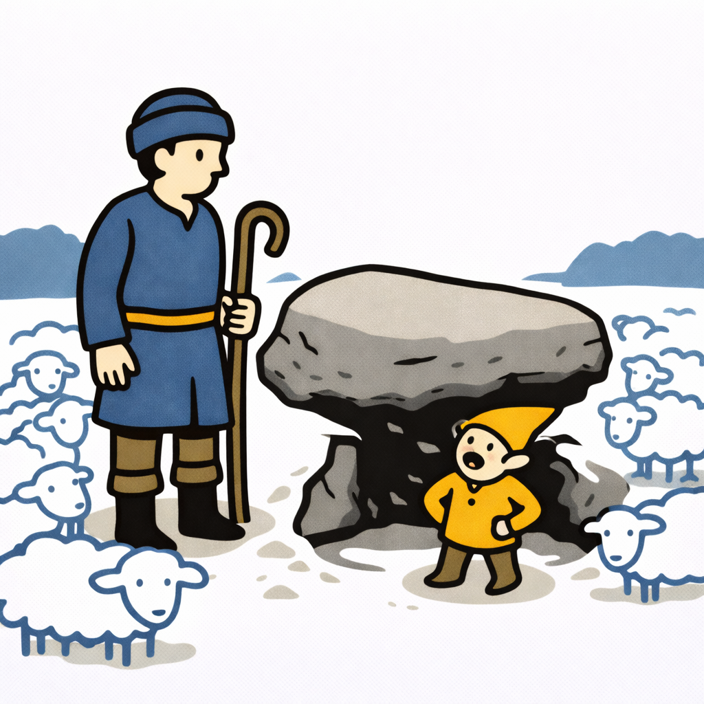 Das Erdmännlein und der Schäferjunge